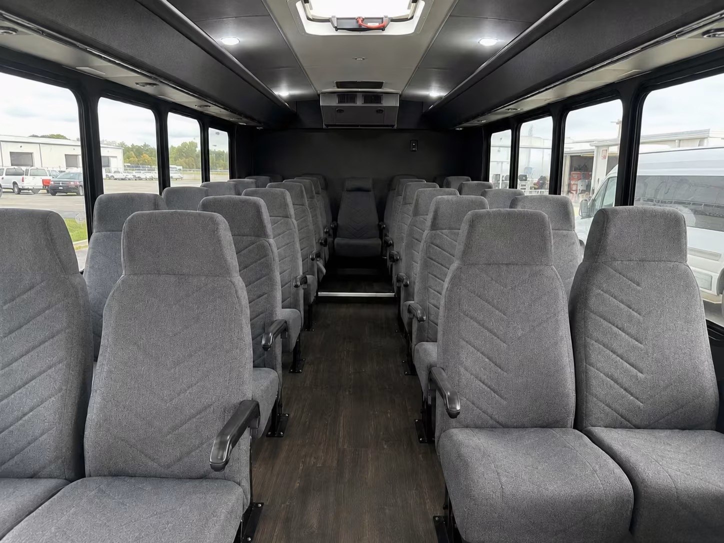 20 passenger minibus interior