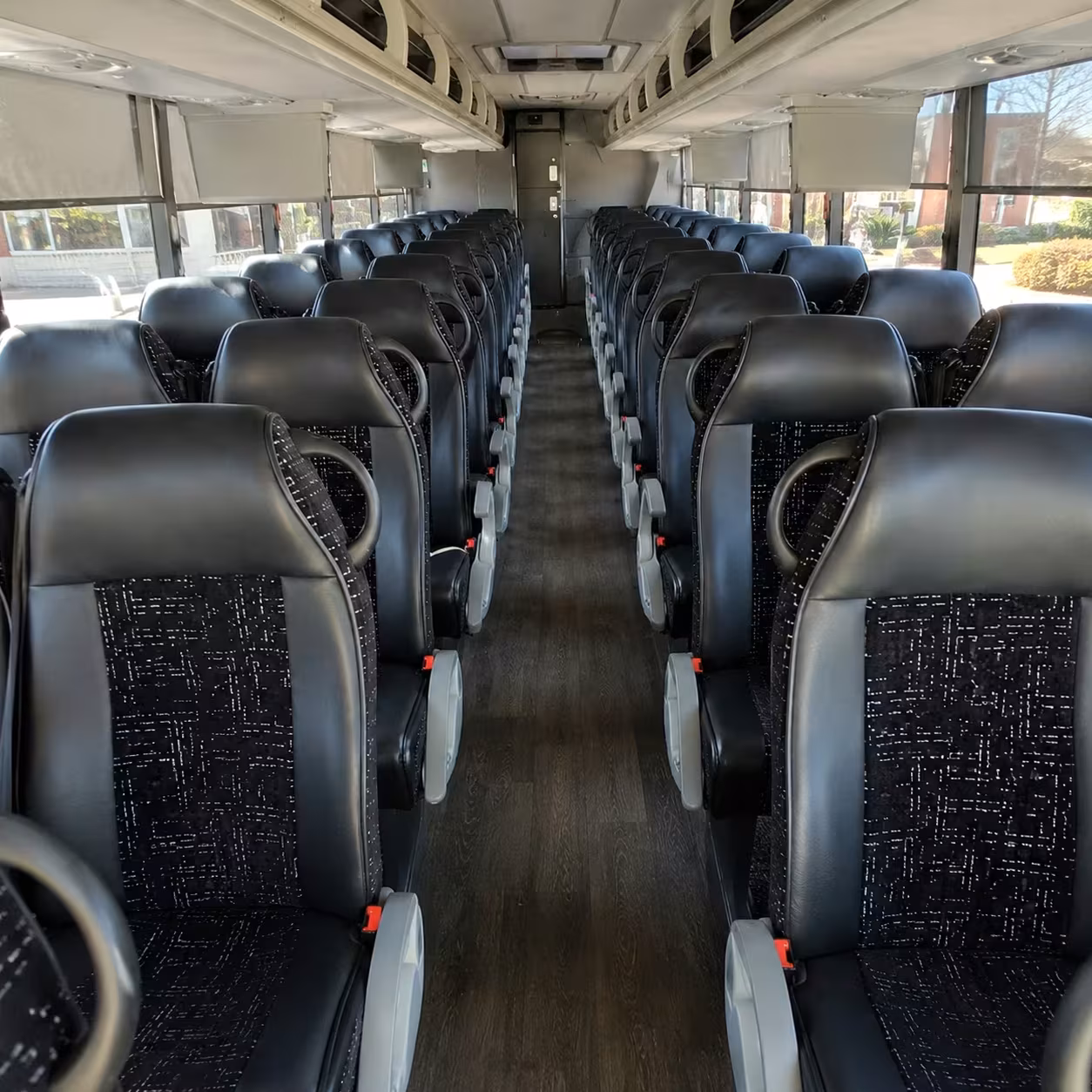 irvine charter bus rental inside