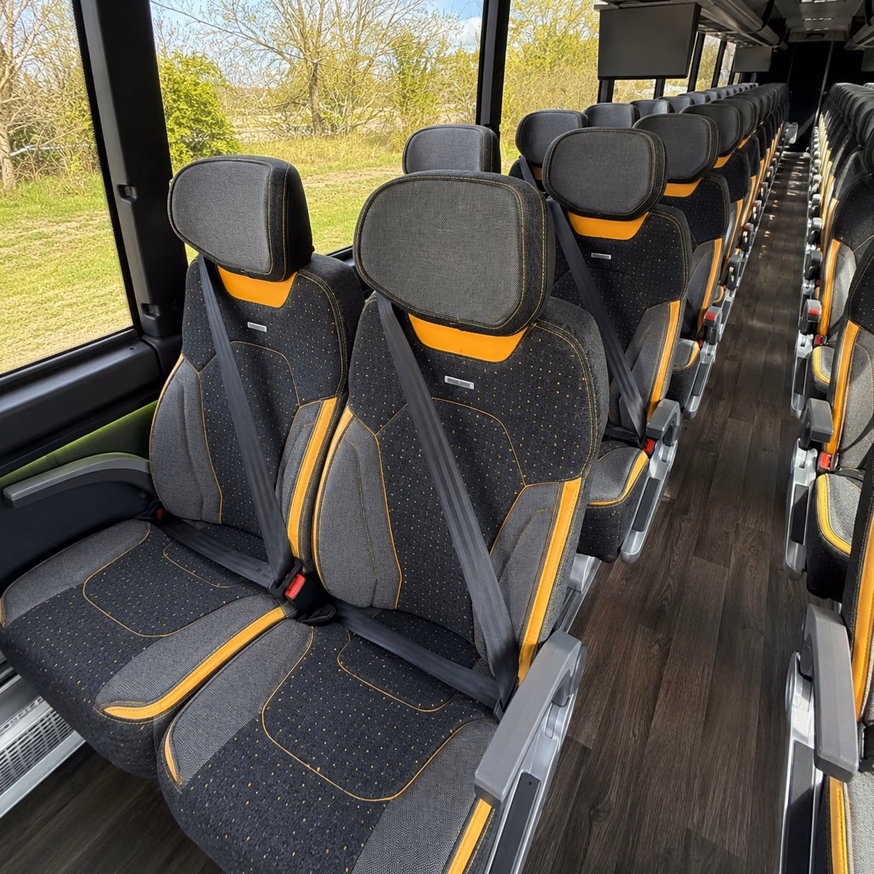 irvine charter bus rentals for uci and chapman campus tours