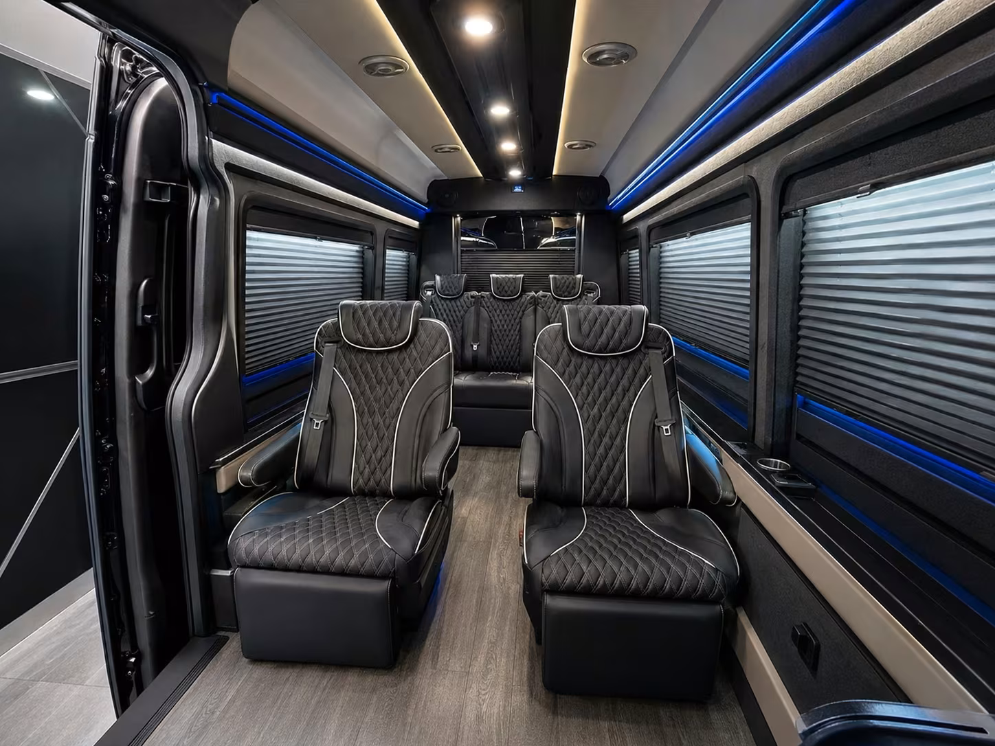 irvine convention shuttle buses for group arrivals at sna
