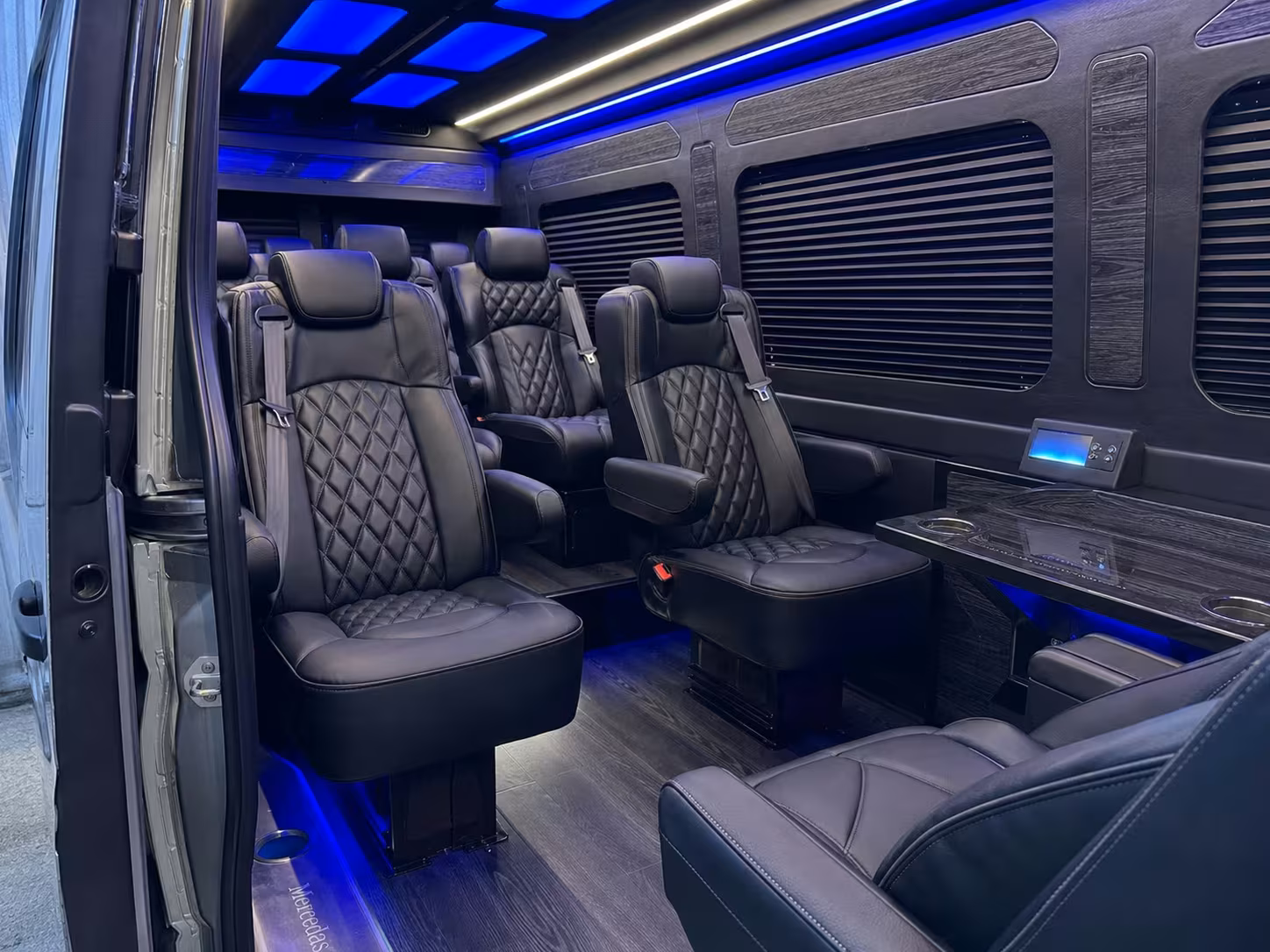 sprinter van transportation for groups and events across irvine