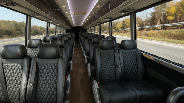 25 passenger minibus interior irvine