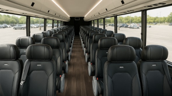 irvine 20 passenger minibus inside