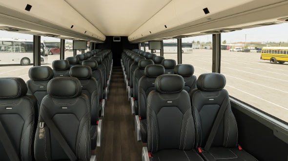 irvine 25 passenger minibus inside
