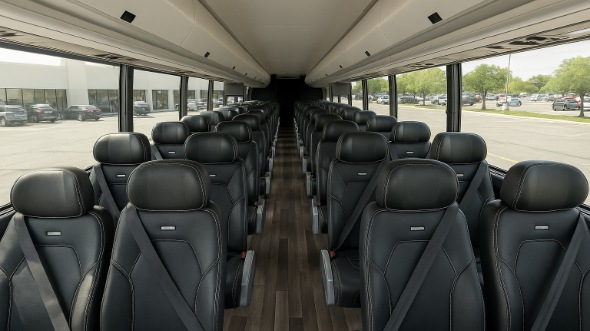 irvine 30 passenger minibus inside