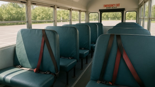 irvine school bus rental inside