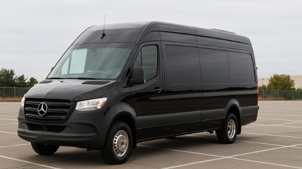 sprinter van with driver irvine